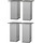 Ножки для мебели Lemark Universal 15 см 4 шт LM15OP - Ножки для мебели Lemark Universal 15 см 4 шт LM15OP фото