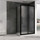 Душевое ограждение Abber Schwarzer Diamant 100x90 см AG30100BMH-S90BM, чёрный/матовый - Душевое ограждение Abber Schwarzer Diamant 100x90 см AG30100BMH-S90BM, чёрный/матовый фото