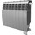 Радиатор Royal Thermo BiLiner 350 VR Silver Satin 640х430 мм (8 секций) - Радиатор Royal Thermo BiLiner 350 VR Silver Satin 640х430 мм (8 секций) фото