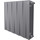 Радиатор Royal Thermo PianoForte 500 Silver Satin VDR80 800х590 мм (10 секций) - Радиатор Royal Thermo PianoForte 500 Silver Satin VDR80 800х590 мм (10 секций) фото