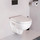 Унитаз подвесной Sanita Luxe Best WC.WH/Best/DM/WHT.G/S1 с крышкой микролифт - Унитаз подвесной Sanita Luxe Best WC.WH/Best/DM/WHT.G/S1 с крышкой микролифт фото
