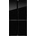 Холодильник Side by Side Hiberg RFQ-555DX NFGB inverter (чёрное мерцающее стекло) - Холодильник Side by Side Hiberg RFQ-555DX NFGB inverter (чёрное мерцающее стекло) фото