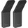 Крючок Lemark Smooth line 9712002 (2 шт) цвет чёрный матовый - Крючок Lemark Smooth line 9712002 (2 шт) цвет чёрный матовый фото