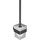 Ёршик для унитаза Lemark Smooth line 9766021, графит - Ёршик для унитаза Lemark Smooth line 9766021, графит фото