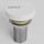 Донный клапан Salini D 504 16222WG, белый матовый (материал S-Sense) - Донный клапан Salini D 504 16222WG, белый матовый (материал S-Sense) фото