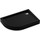 Поддон Veconi 100x90 см TZ55RB-10090-C5 R, чёрный - Поддон Veconi 100x90 см TZ55RB-10090-C5 R, чёрный фото
