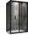 Душевое ограждение Abber Sonnenstrand 120х70 см AG07120B-S70B, чёрный/прозрачное - Душевое ограждение Abber Sonnenstrand 120х70 см AG07120B-S70B, чёрный/прозрачное фото