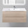 Тумба подвесная с раковиной BelBagno 100 см ETNA-1000-2C-SO-RG-P (раковина LOV-1000-LVB) Rovere Grigio, Цвет фасада: Rovere Grigio - Тумба подвесная с раковиной BelBagno 100 см ETNA-1000-2C-SO-RG-P (раковина LOV-1000-LVB) Rovere Grigio, Цвет фасада: Rovere Grigio фото