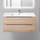 Тумба подвесная с раковиной BelBagno 100 см ETNA-1000-2C-SO-WO-P (раковина LOV-1000-LVB) Rovere Bianco, Цвет фасада: Rovere Bianco - Тумба подвесная с раковиной BelBagno 100 см ETNA-1000-2C-SO-WO-P (раковина LOV-1000-LVB) Rovere Bianco, Цвет фасада: Rovere Bianco фото
