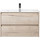 Тумба подвесная с раковиной BelBagno 80 см KRAFT-800-2C-SO-RGB (раковина LOV-800-LVB) Rovere Galifax Bianco - Тумба подвесная с раковиной BelBagno 80 см KRAFT-800-2C-SO-RGB (раковина LOV-800-LVB) Rovere Galifax Bianco фото
