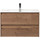 Тумба подвесная с раковиной BelBagno 80 см KRAFT-800-2C-SO-RT (раковина LOV-800-LVB) Rovere Tabacco - Тумба подвесная с раковиной BelBagno 80 см KRAFT-800-2C-SO-RT (раковина LOV-800-LVB) Rovere Tabacco фото