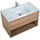 Тумба подвесная с раковиной BelBagno 90 см KRAFT-900-1C-SO-RNN (раковина LOV-900-LVB) Rovere Nebrasca Nature - Тумба подвесная с раковиной BelBagno 90 см KRAFT-900-1C-SO-RNN (раковина LOV-900-LVB) Rovere Nebrasca Nature фото