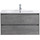 Тумба подвесная с раковиной BelBagno 100 см KRAFT-1000-2C-SO-CG (раковина LOV-1000-LVB) Cemento Grigio - Тумба подвесная с раковиной BelBagno 100 см KRAFT-1000-2C-SO-CG (раковина LOV-1000-LVB) Cemento Grigio фото