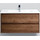 Тумба подвесная с раковиной BelBagno 100 см KRAFT-1000-2C-SO-RT (раковина LOV-1000-LVB) Rovere Tabacco - Тумба подвесная с раковиной BelBagno 100 см KRAFT-1000-2C-SO-RT (раковина LOV-1000-LVB) Rovere Tabacco фото