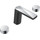 Смеситель для раковины Boheme Venturo 150-BCR-DIAMOND, black chrome, Цвет производителя: black chrome - Смеситель для раковины Boheme Venturo 150-BCR-DIAMOND, black chrome, Цвет производителя: black chrome фото