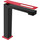 Смеситель для раковины высокий Boheme Q 142-BR, black-red, Цвет производителя: black-red - Смеситель для раковины высокий Boheme Q 142-BR, black-red, Цвет производителя: black-red фото