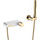 Смеситель для ванны Boheme Stick 123-WG.2, white gold, Цвет производителя: white gold - Смеситель для ванны Boheme Stick 123-WG.2, white gold, Цвет производителя: white gold фото