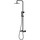 Душевая стойка Boheme Stick 128-BB.2, чёрный матовый, Цвет производителя: чёрный матовый - Душевая стойка Boheme Stick 128-BB.2, чёрный матовый, Цвет производителя: чёрный матовый фото
