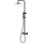 Душевая стойка Boheme Stick 128-BB, чёрный матовый, Цвет производителя: чёрный матовый - Душевая стойка Boheme Stick 128-BB, чёрный матовый, Цвет производителя: чёрный матовый фото