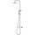 Душевая стойка Boheme Stick 128-WCR, white chrome, Цвет производителя: white chrome - Душевая стойка Boheme Stick 128-WCR, white chrome, Цвет производителя: white chrome фото