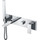 Смеситель для ванны Boheme Qubic 474-2-CR (со скрытой частью) chrome, Цвет производителя: chrome - Смеситель для ванны Boheme Qubic 474-2-CR (со скрытой частью) chrome, Цвет производителя: chrome фото