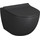 Унитаз подвесной безободковый Vitra Sento 7748B083-0101, чёрный матовый, Цвет производителя: чёрный матовый - Унитаз подвесной безободковый Vitra Sento 7748B083-0101, чёрный матовый, Цвет производителя: чёрный матовый фото