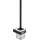 Ёршик для унитаза Boheme Q 10954-G-B, чёрный матовый, Цвет производителя: чёрный матовый - Ёршик для унитаза Boheme Q 10954-G-B, чёрный матовый, Цвет производителя: чёрный матовый фото