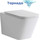 Унитаз подвесной безободковый Tece Spring S 9700996 с тонкой крышкой микролифт (система смыва торнадо) - Унитаз подвесной безободковый Tece Spring S 9700996 с тонкой крышкой микролифт (система смыва торнадо) фото