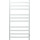 Полотенцесушитель электрический Point П10 500x1000 мм PN17850W (скрытое подключение) белый - Полотенцесушитель электрический Point П10 500x1000 мм PN17850W (скрытое подключение) белый фото