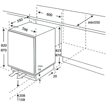 Встраиваемый морозильник (морозильная камера) Nordfrost NFB 150 W - 15 Встраиваемый морозильник (морозильная камера) Nordfrost NFB 150 W фото 15