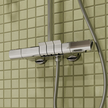 Душевая стойка с термостатом Iddis SpaHome SPHSBTKi06 фото 6