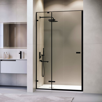 Душевая дверь RGW Stilvoll SV-004B 160 см 353200416-14 (стекло 8 мм) чёрный/прозрачное -  Душевая дверь RGW Stilvoll SV-004B 160 см 353200416-14 (стекло 8 мм) чёрный/прозрачное фото