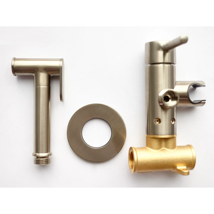 Гигиенический душ CeramaLux KRS/004, никель, Цвет производителя: никель фото 4