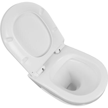 Инсталляция с подвесным унитазом комплект: Ideal Standard Prosys Frame 120 M R020467 с подвесным безободковым унитазом Azario Grado AZ-0046-N сиденье микролифт, крепление фото 7