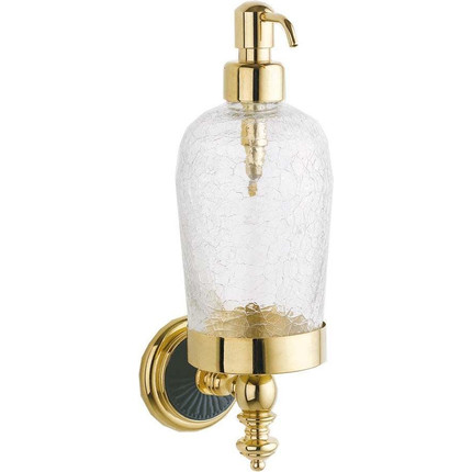 Дозатор для жидкого мыла Boheme Palazzo 10167, золото фото 