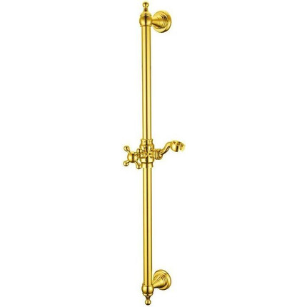 Душевая штанга Boheme Imperiale 70 см 417, золото фото 