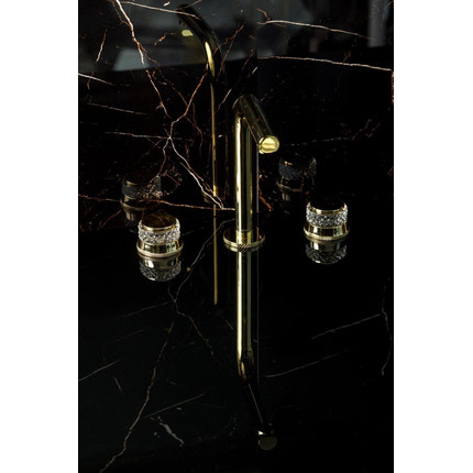 Смеситель для раковины Boheme Aura 152-G-A, золото, Цвет производителя: золото фото 2