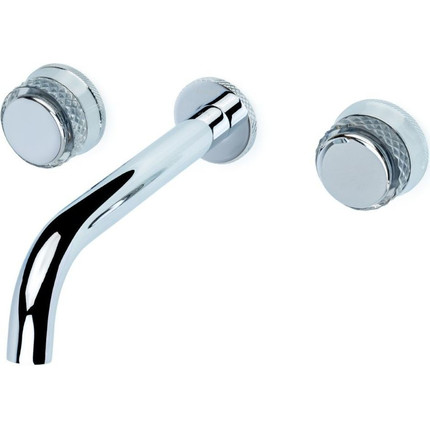 Смеситель для раковины настенный Boheme Aura 152-2-CR-A, chrome, Цвет производителя: хром фото 