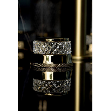 Смеситель для раковины Boheme Aura 152-G-A, золото, Цвет производителя: золото фото 5