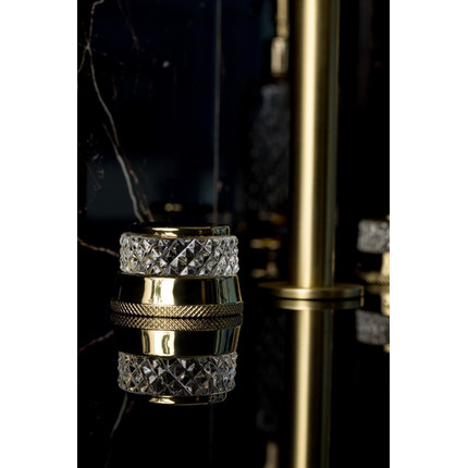 Смеситель для раковины Boheme Aura 152-G-A, золото, Цвет производителя: золото фото 4