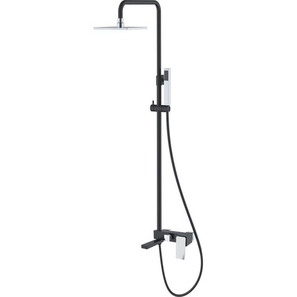 Душевая стойка Boheme Q 148-BCR.2, black chrome фото 