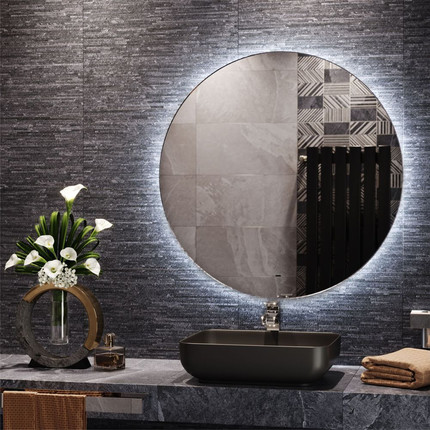 Зеркало Mirsant Sphere 100 см фото 