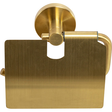 Держатель для туалетной бумаги Cezares Relax RELAX-PH-BORO, цвет брашированное золото - 2 Держатель для туалетной бумаги Cezares Relax RELAX-PH-BORO, цвет брашированное золото фото 2
