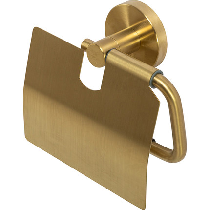 Держатель для туалетной бумаги Cezares Relax RELAX-PH-BORO, цвет брашированное золото -  Держатель для туалетной бумаги Cezares Relax RELAX-PH-BORO, цвет брашированное золото фото