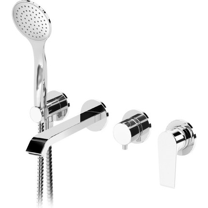 Смеситель для ванны Cezares NAUTIC-VDM3-01 (со скрытой частью), Цвет производителя: хром фото 