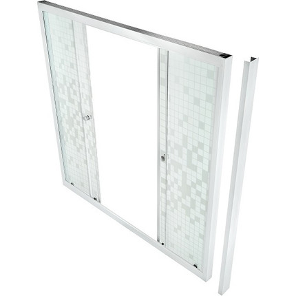 Шторка для ванны Triton Мозайка 150, белый/узор фото 2