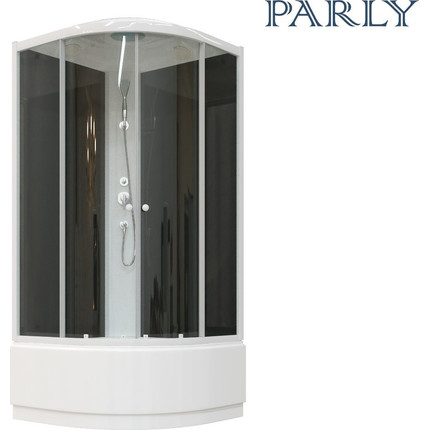 Душевая кабина Parly Classic Эконом 80х80 см EC821, белый/тонированное фото 4