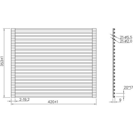 Ролл-мат для кухонной мойки Iddis Kitchen Line ROL35BLi59, чёрный - 10 Ролл-мат для кухонной мойки Iddis Kitchen Line ROL35BLi59, чёрный фото 10