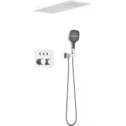 Душевая система для душа с термостатом Vincea VSFW-401TCH фото 2