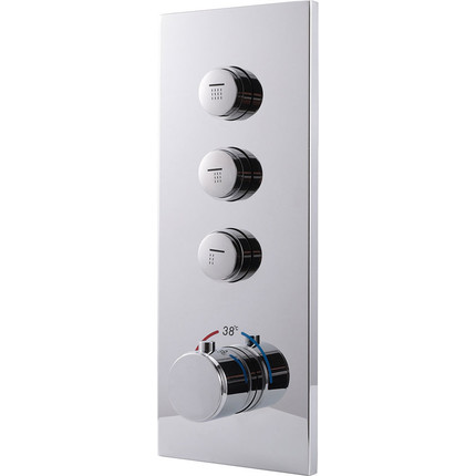 Душевая система для ванны с термостатом Vincea VSFW-433TI3CH - 5 Душевая система для ванны с термостатом Vincea VSFW-433TI3CH фото 5